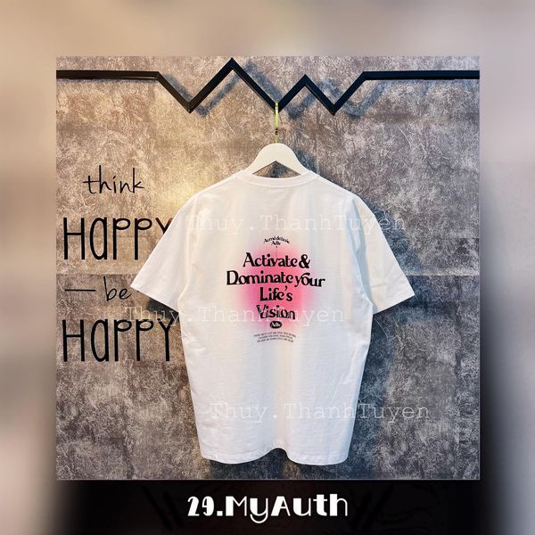 Áo thun ADLV  BACK SPREAD PINK