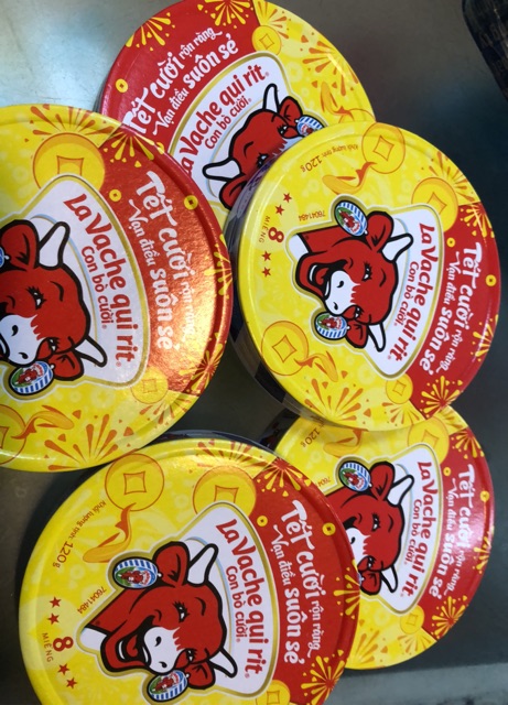 Phomai bò cười 120gr 8 miếng