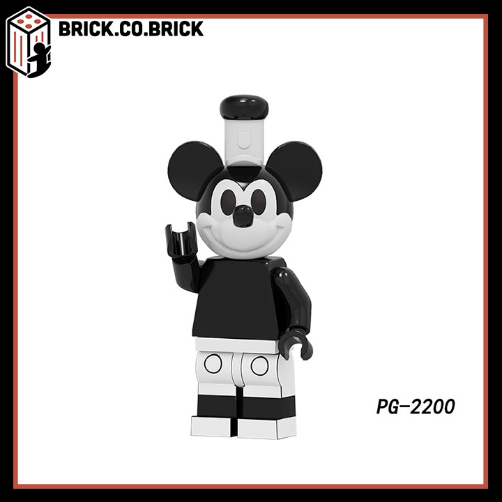 Disney Chuột Mickey Mouse và Vịt Donal Đồ Chơi Lắp Ráp Mô Hình Non LEGO Hoạt Hình Disney Movies PG8279
