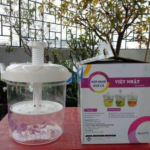 Hộp muối dưa cà Việt Nhật tiện ích