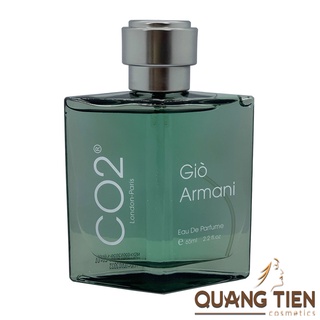 Nước hoa Nam CO2 Giò Armani EDP Quang Tiến (hương gỗ, hoa quả và xạ hương, lưu hương 7-12 giờ)