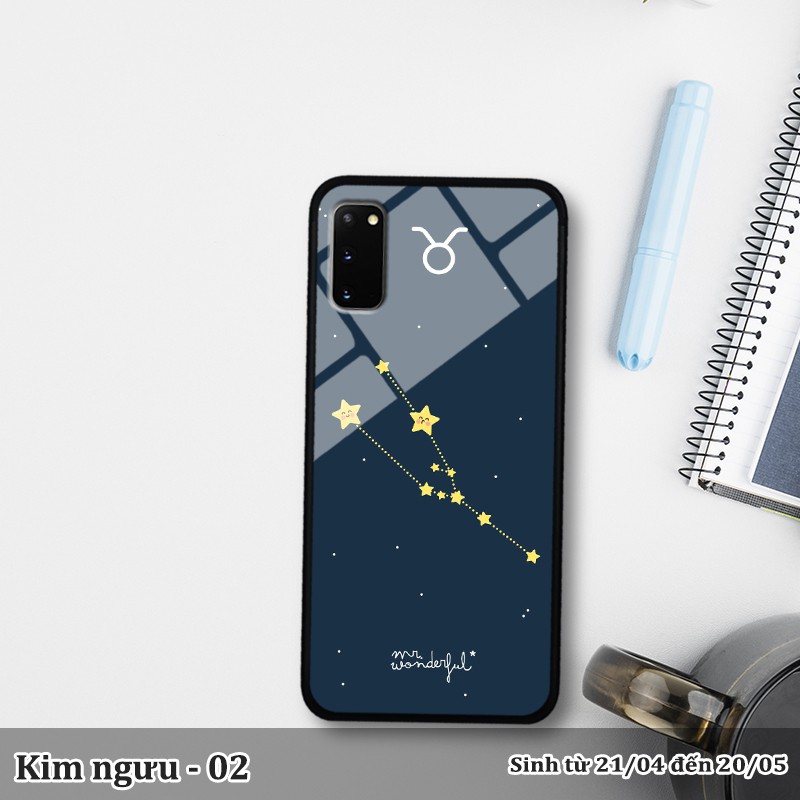 Ốp lưng kính Samsung Galaxy S20/ S20 5G -cung hoàng đạo