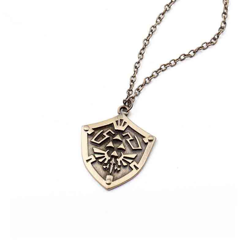 Dây đeo cổ khiên Hylian Shield series game The Legend of Zelda mini