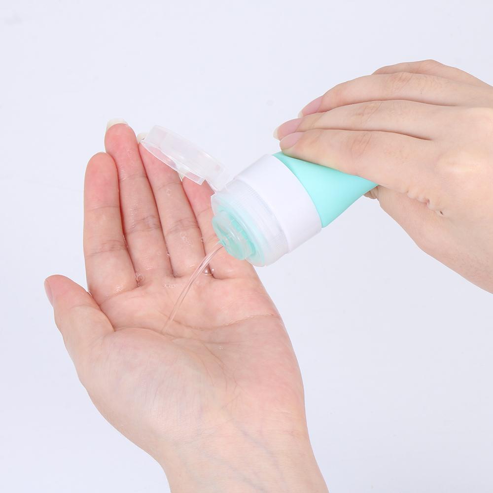 Bình Đựng Gel Silicone Có Móc Treo Tiện Dụng