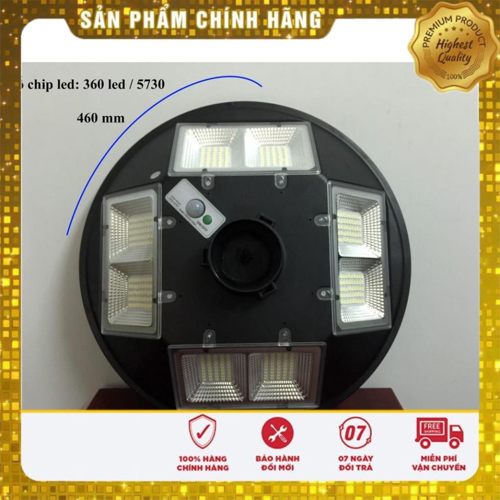 [ Cao Cấp ]  Đèn UFO Năng Lượng Mặt Trời Cao Cấp Solar Light - Sản Phẩm Chính Hãng - BH 24 Tháng  [Big Sale]