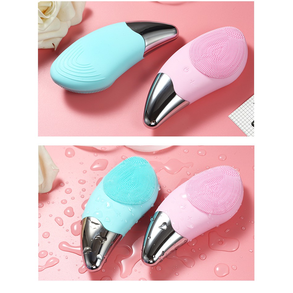 Máy rửa mặt mini massage tích hợp sóng âm BR-1020 - Công Nghệ Mới Làm Sạch Da - Lahutech | BigBuy360 - bigbuy360.vn