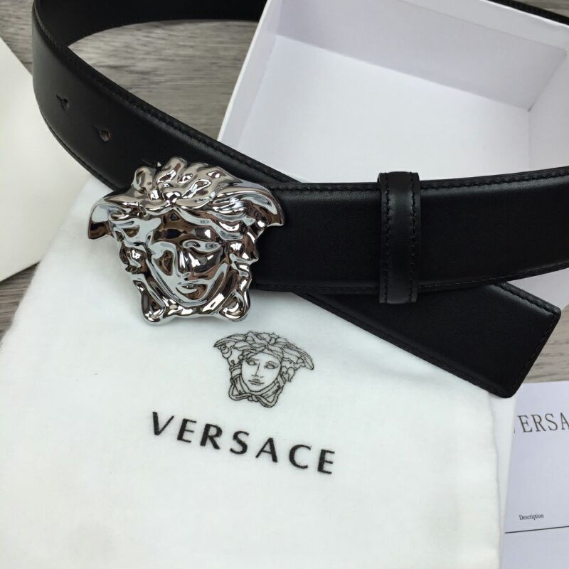 thắt lưng thời trang da thật versace cao cấp