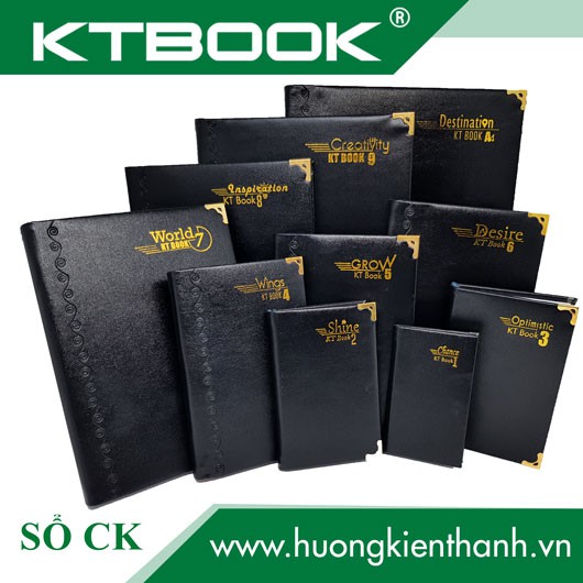 Gói 5 cuốn Sổ ghi chép Bìa Da Đen KTBOOK cao cấp KT 3 mỏng dòng kẻ ngang khổ 9 x 14 cm - 80 trang