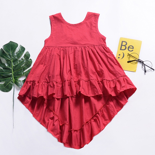 BEAR LEADER Đầm Công Chúa Thời Trang Âu Mỹ Xinh Xắn Cho Bé Gái