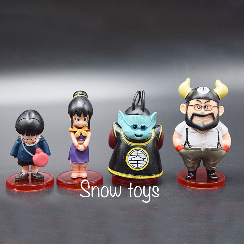 Mô hình Dragon Ball - WCF/DWC - 8 mẫu bán lẻ Goku Thần Kaio Bubbles Gohan Krillin Bulma ChiChi Ox King - Cao 4,5~9cm