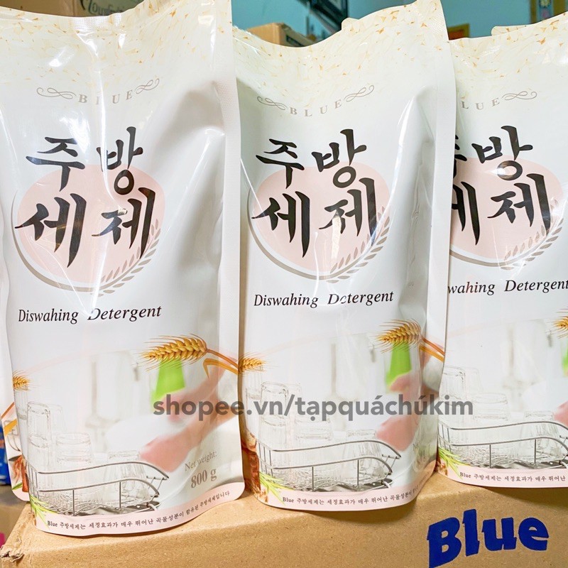 Nước rửa chén BLUE 800G công nghệ Hàn Quốc