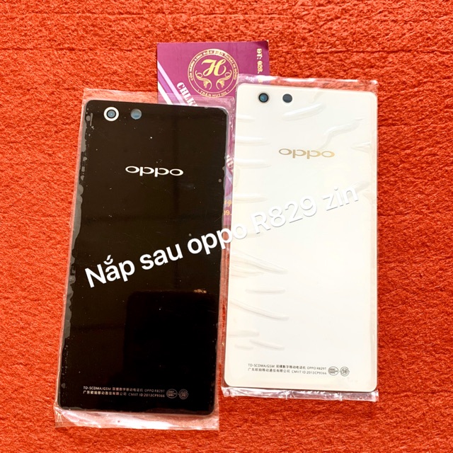 Nắp lưng sau - vỏ sau oppo R829 zin