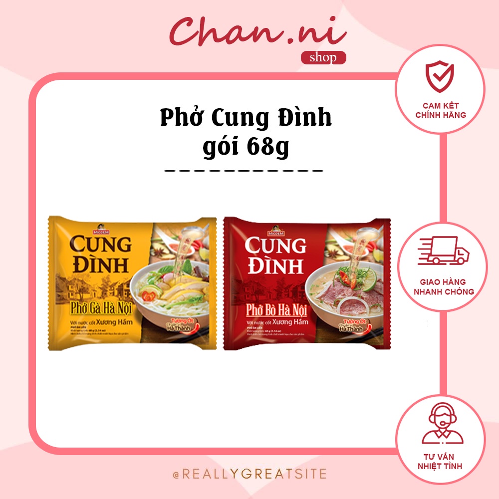 Phở Cung Đình gói 68g