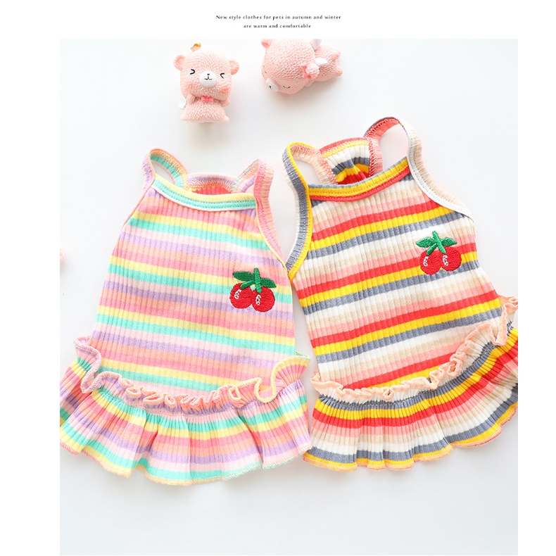 Đầm Công Chúa Thời Trang Mùa Hè Xinh Xắn Dành Cho Thú Cưng