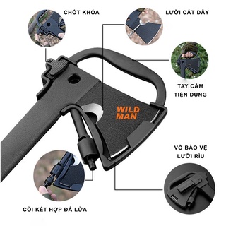 Rìu chẻ củi sinh tồn làm vườn
