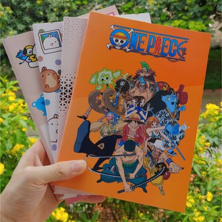 Vở 17x24cm ONE PIECE bìa cam
