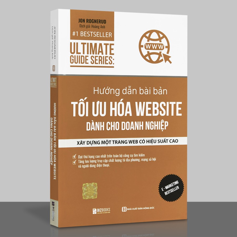 Sách - Hướng dẫn bài bản Tối Ưu Hóa Website Dành Cho Doanh Nghiệp - 1 BestSeller