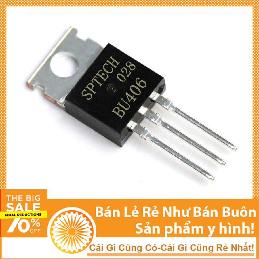 Sản phẩm Transistor BU406 TO-220 NPN 7A 200V