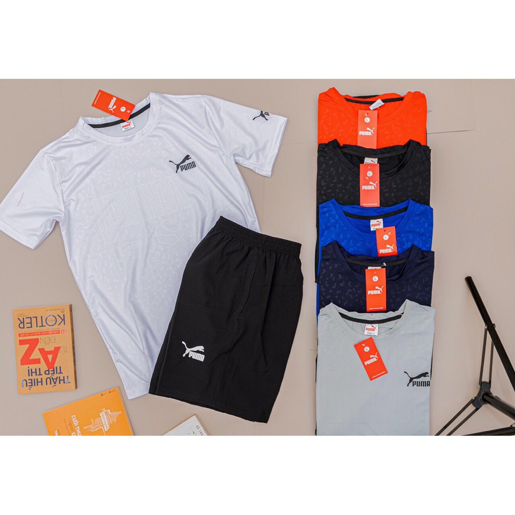 Bộ thể thao nam PUMA chất thun lạnh KEEP TRAINING