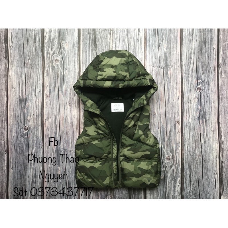 Áo gile Zara siêu nhẹ ấm cho bé (new 99%)
