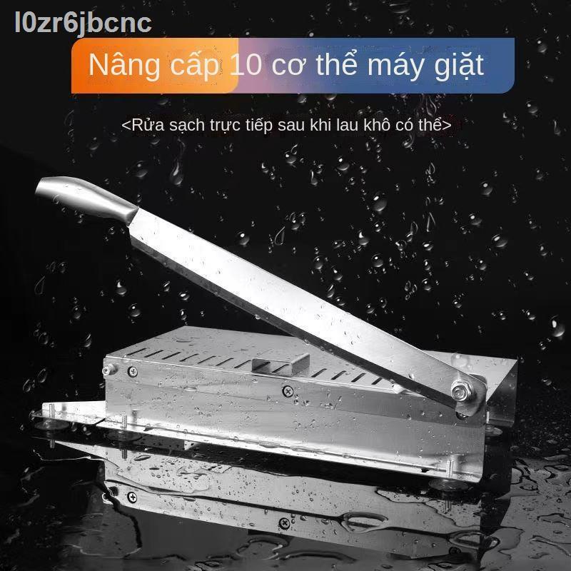 ❈ ☸ ❦﹍☋Máy cắt thịt đông lạnh Dao chặt xương hộ gia đình nhỏ Đa chức năng thương mại gà vịt Cá bằng thép không