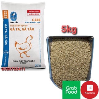 5kg cám c225 cho gà con cám cho vịt con cám cho cút con thức ăn gà con