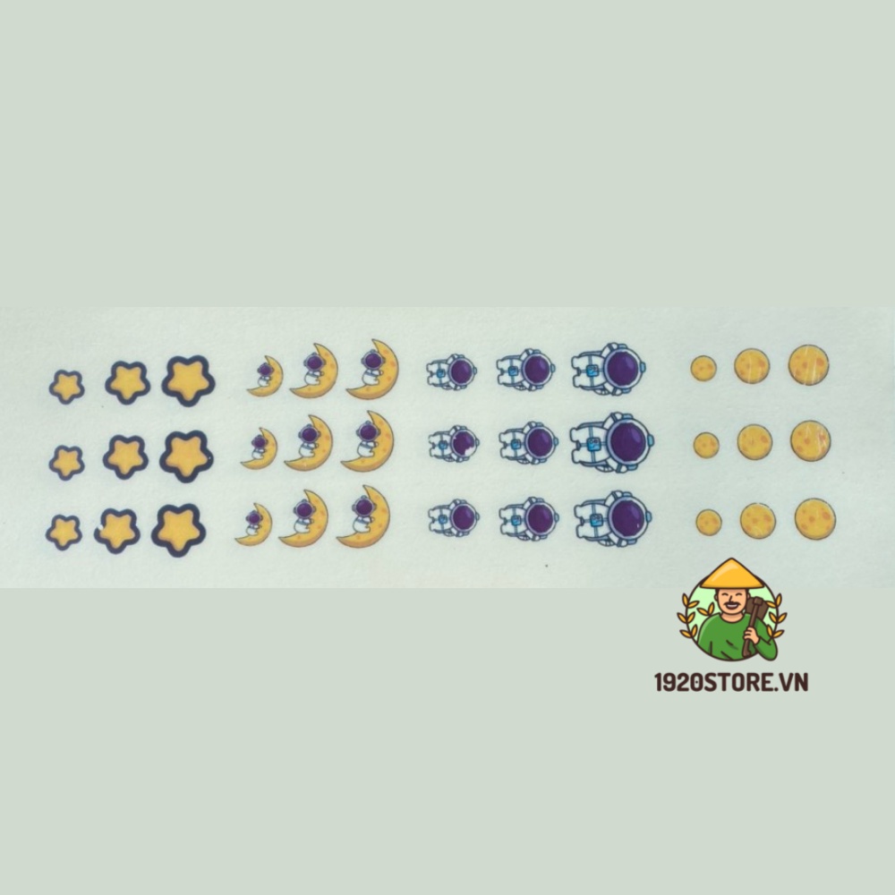 Miếng Stiker Trò Chơi Con Mực Dán Trang Trí Tai Nghe True Wireless TW967, DEFUNC TRUE BASIC, TW959, MX3