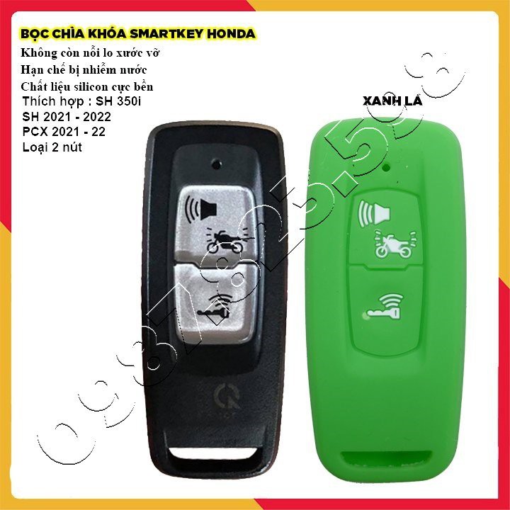 Bọc Chìa Khoá Smartkey Honda Sh 300i , SH 350i ,SH Việt 21-22 , Winner X 2022, AB ,Lead , Vision ,Pcx 2021 2022