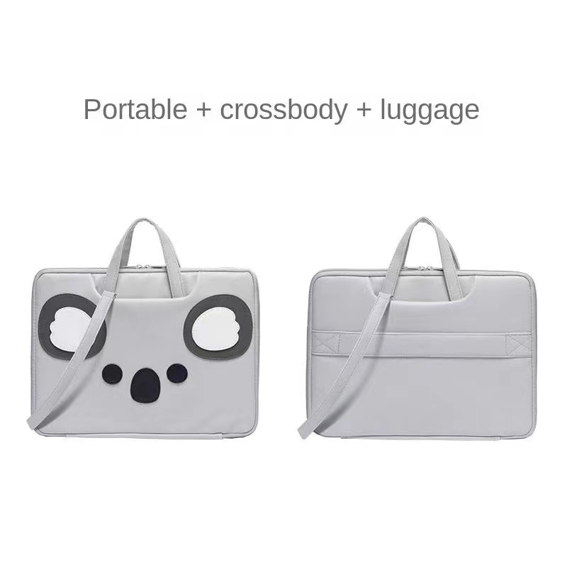 Túi đựng laptop đa năng cỡ 13.3 - 15.6 inch in hoạt hình dễ thương