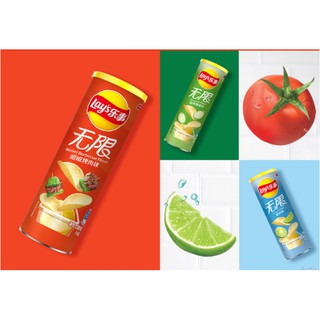 Bim Bim khoai tây LAY‘S ống 104g nhiều vị