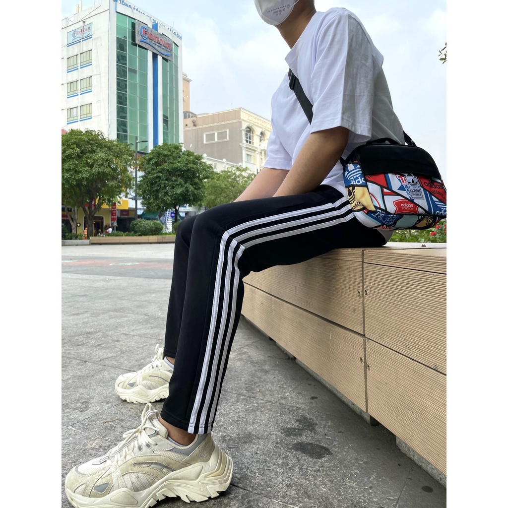 Quần thể thao 3 sọc unisex