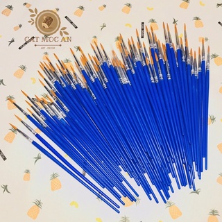 🌿 [Combo 5, 10] Cọ Vẽ Nét, Cọ Tô Màu Nước, Sơn Dầu, Acrylic - Cọ Bản Tô Tượng 🌿