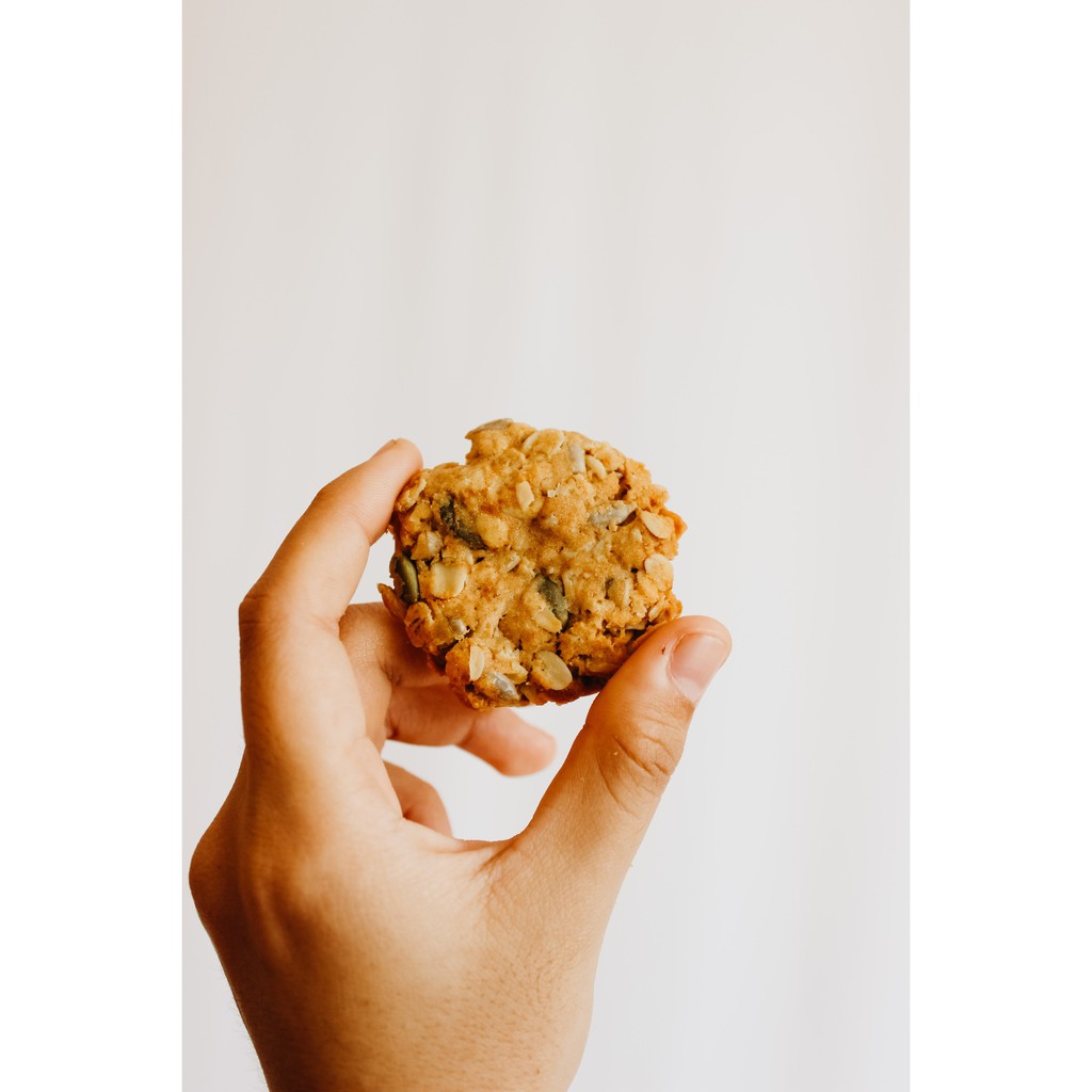 Bánh giảm cân cookies nguyên cám siêu hạt 100gr 1994food - Ăn kiêng, giảm cân, ăn vặt cực ngon, bổ dưỡng | BigBuy360 - bigbuy360.vn