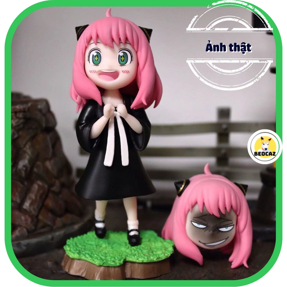 Mô hình Anya Forger gia đình điệp viên dễ thương Spy X Family bền màu Full Box nguyên hộp quà tặng Đồ chơi Beocaz