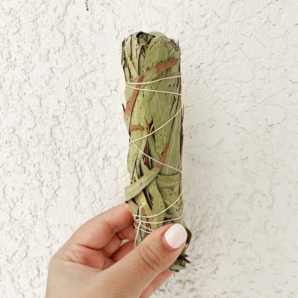 Set 3 bó xô thơm Bảo vệ (Xô bạch đàn - Eucalyptus Smudge sticks) (Lưu ý số lượng bó)