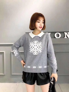 Áo len bông tuyết cao cấp