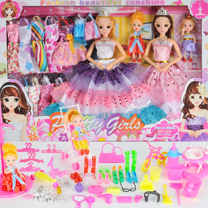 Công chúa búp bê Barbie xinh đẹp quà tặng cho bé gái