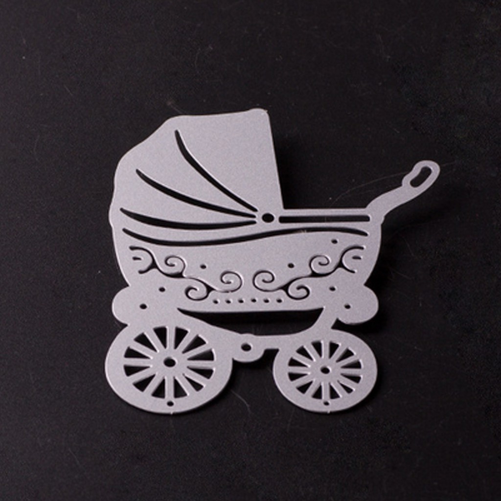 Baby Carriage Cutting Stencil Dies Decor Embossing Template – Đồ chơi ...