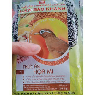 Cám Hiển Bảo Khánh (Thức ăn hoạ Mi số 1)