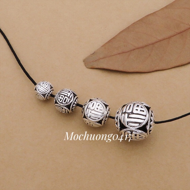CHUYÊN SỈ  Charm bi bạc cỡ 10, 12mm hàng siêu đẹp - Bạc tốt loại 1, PH176