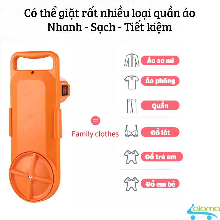 Máy giặt mini tại xô DEKE GT-16AC tiết kiệm điện cho sinh viên và em bé có hẹn giờ và đảo chiều