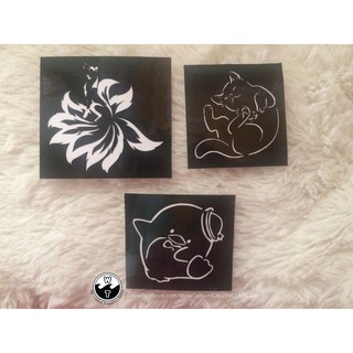 Khuôn Decal vẽ Henna
