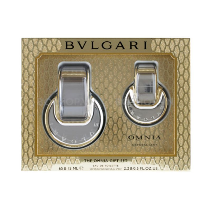 CHUẨN AUTH CHÍNH HÃNG SET NƯỚC HOA BVLGARI OMNIA CRYSTALLINE 2 MÓN