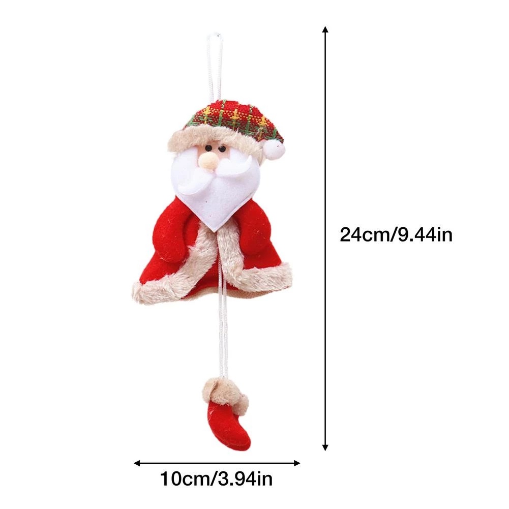 1 búp bê trang trí cây thông giáng sinh [Santa, người tuyết, gấu, tuần lộc] [Xmas 2021]