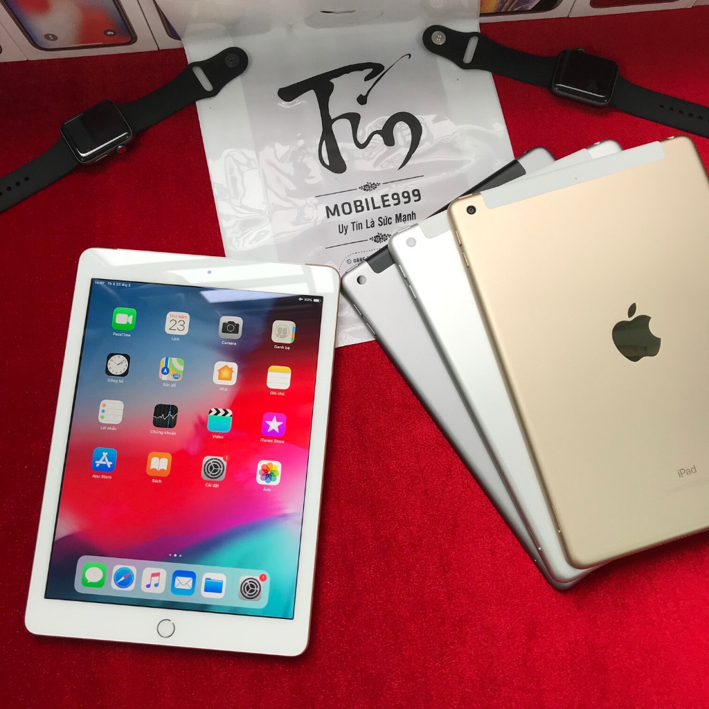 Máy Tính Bảng IPad Gen 5 (2017) (Wifi + 4G) 32GB /128GB Chính Hãng - Zin Đẹp 99% - Màn đẹp - Pin trâu - MOBILE999 | WebRaoVat - webraovat.net.vn