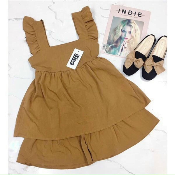 Set đồ bộ nữ đi chơi dễ thương, set bộ áo cánh tiên tà xòe kèm quần đùi ngắn siêu dễ thương cute