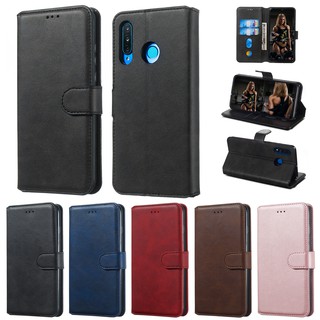 Bao da điện thoại cao cấp thiết kế đơn giản dành cho HUAWEI NOVA 3E/P20LITE 4E/P30LITE NOVA 3I Y6s Y9s Y6 2019 Y5p Y6p Y7p Y8p 2020