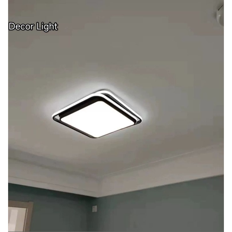ỐP TRẦN  VUÔNG HIỆN ĐẠI - KIỂU DÁNG ĐƠN GIẢN TINH TẾ- ĐÈN LED CHIẾU SÁNG PHÒNG KHÁCH, PHÒNG NGỦ