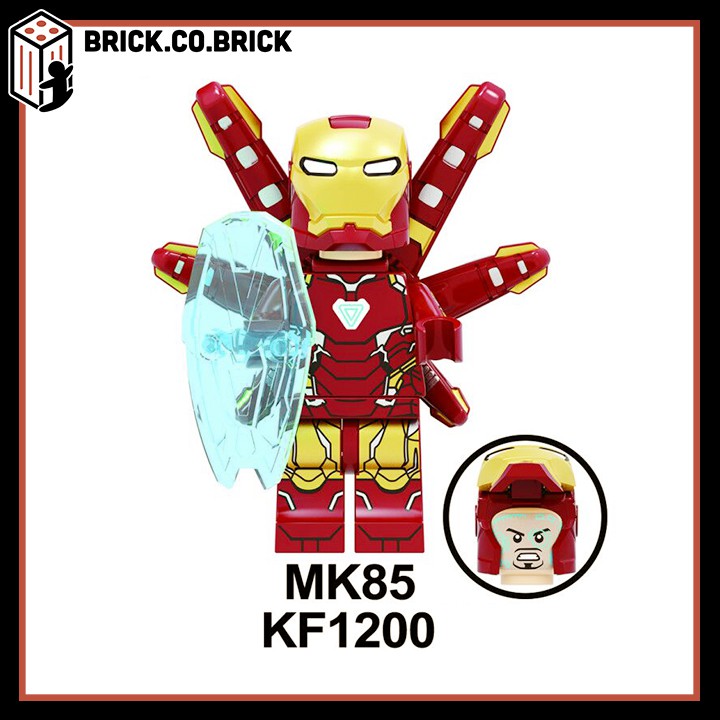 KF6097 - Đồ chơi lắp ráp minifigure và non lego mô hình Super heroes Siêu anh hùng Marvels / DC: Spider man, Iron Man