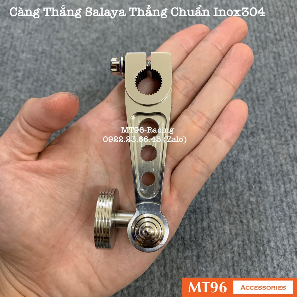 Càng Thắng Salaya Kiểu Thẳng Chuẩn Inox 304 Nguyên Khối Siêu Cứng Không Gỉ (Có Bảo Hành)